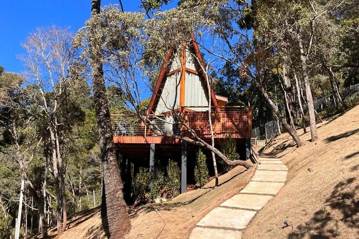 Chalet Ayo Lodge Cabana Suspensa De Luxo Campos do Jordao