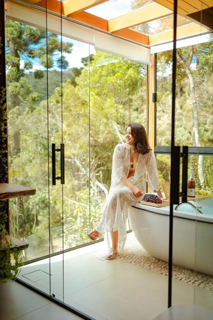 Chalet Ayo Lodge Cabana Suspensa De Luxo Campos do Jordao