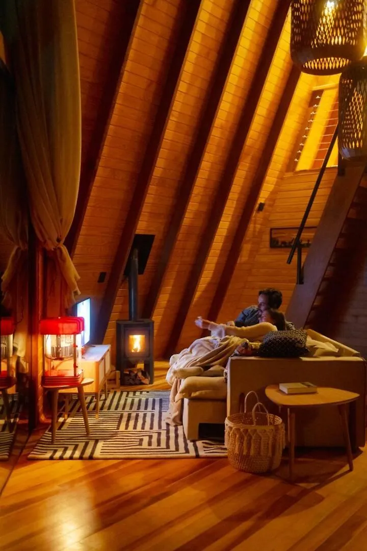Chalet Ayo Lodge Cabana Suspensa De Luxo Campos do Jordao Brazil