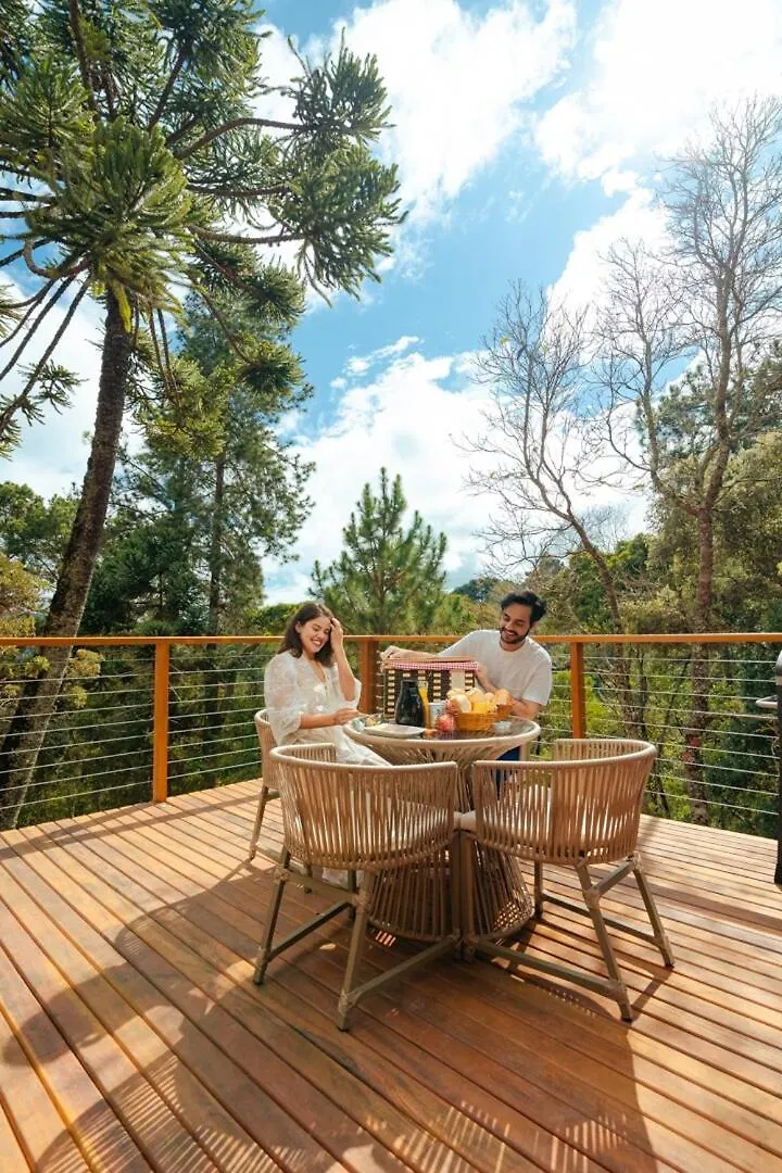 Alpesi faház Ayo Lodge Cabana Suspensa De Luxo Campos do Jordão