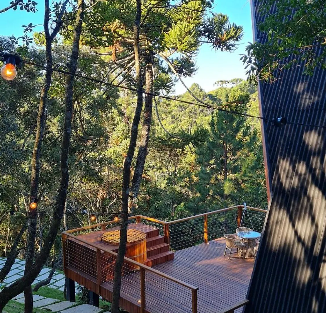 Alpesi faház Ayo Lodge Cabana Suspensa De Luxo Campos do Jordão